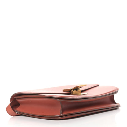 Celine Box Calfskin Medium Classic Box Flap Bag Lipstick 4 of 19