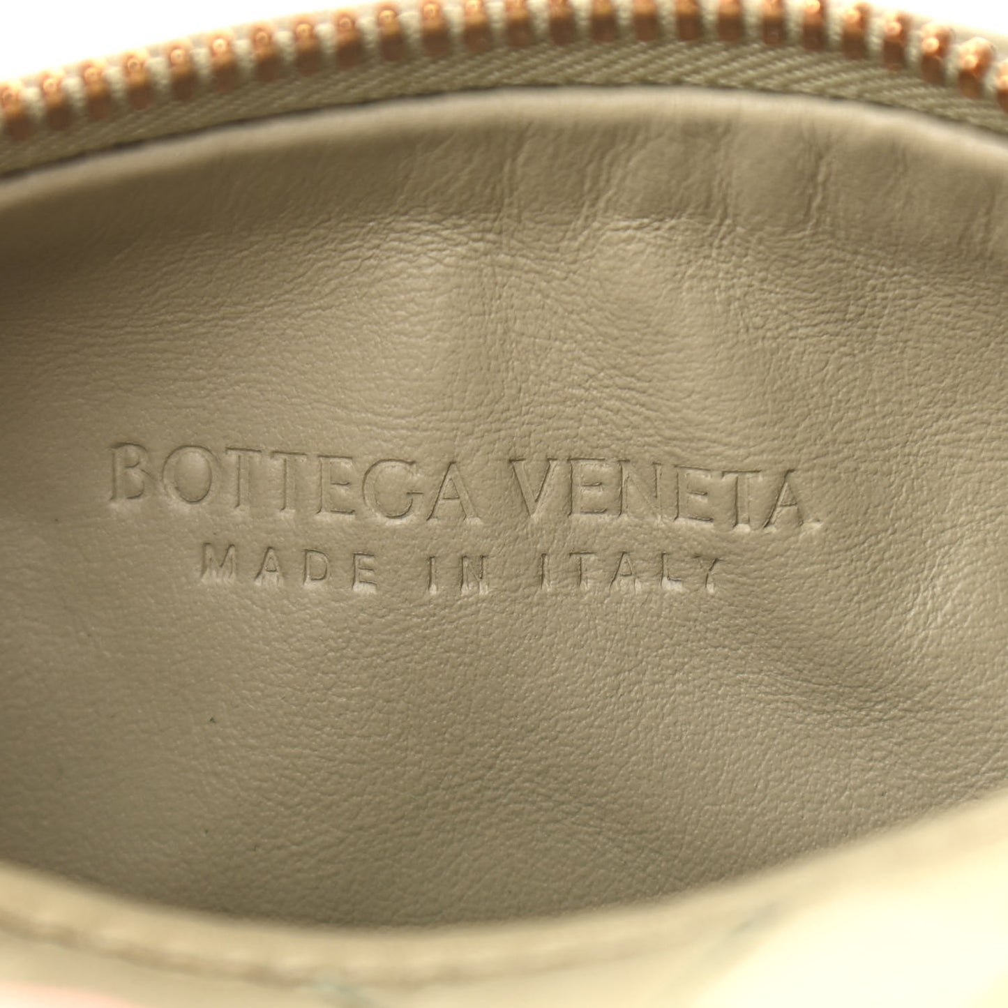 Nappa Intrecciato Mini Jodie Travertine