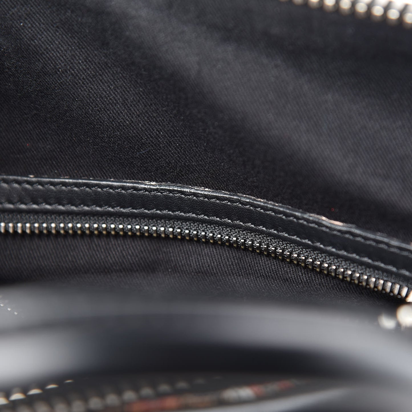 Textured Coated Canvas Paisley Print Small Antigona Black
