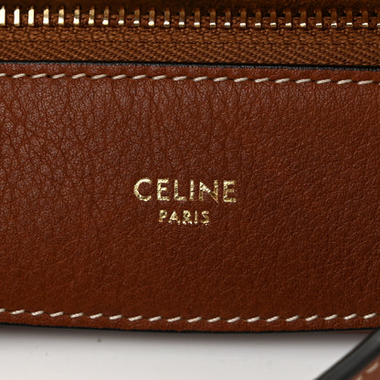 Celine Supple Calfskin Medium Romy Shoulder Bag Tan 6 of 12