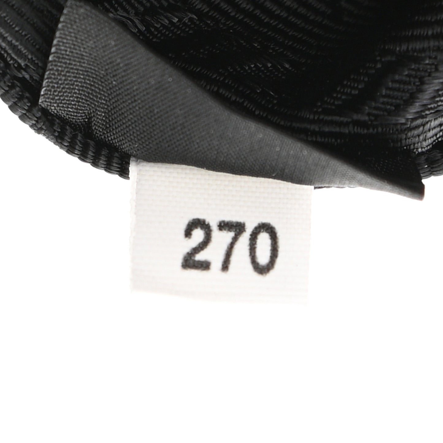 Tessuto Nylon Mini Re-Edition 2000 Bag Black