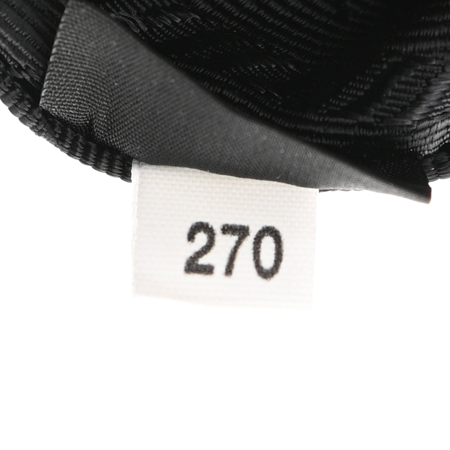 Prada Tessuto Nylon Mini Re-Edition 2000 Bag Black 8 of 12