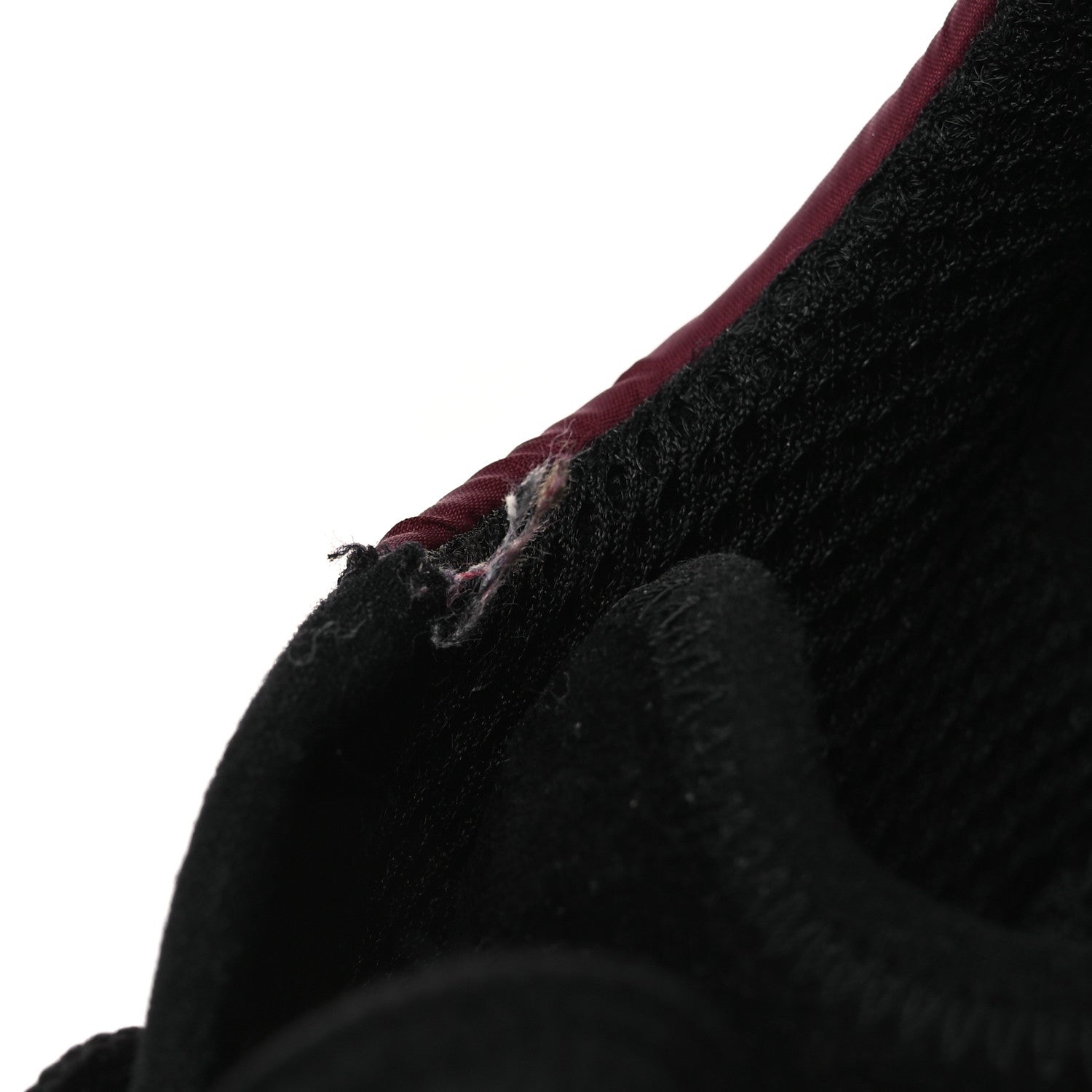Chanel Nylon Suede Calfskin CC Sneakers 38 Burgundy Brown 11 of 13