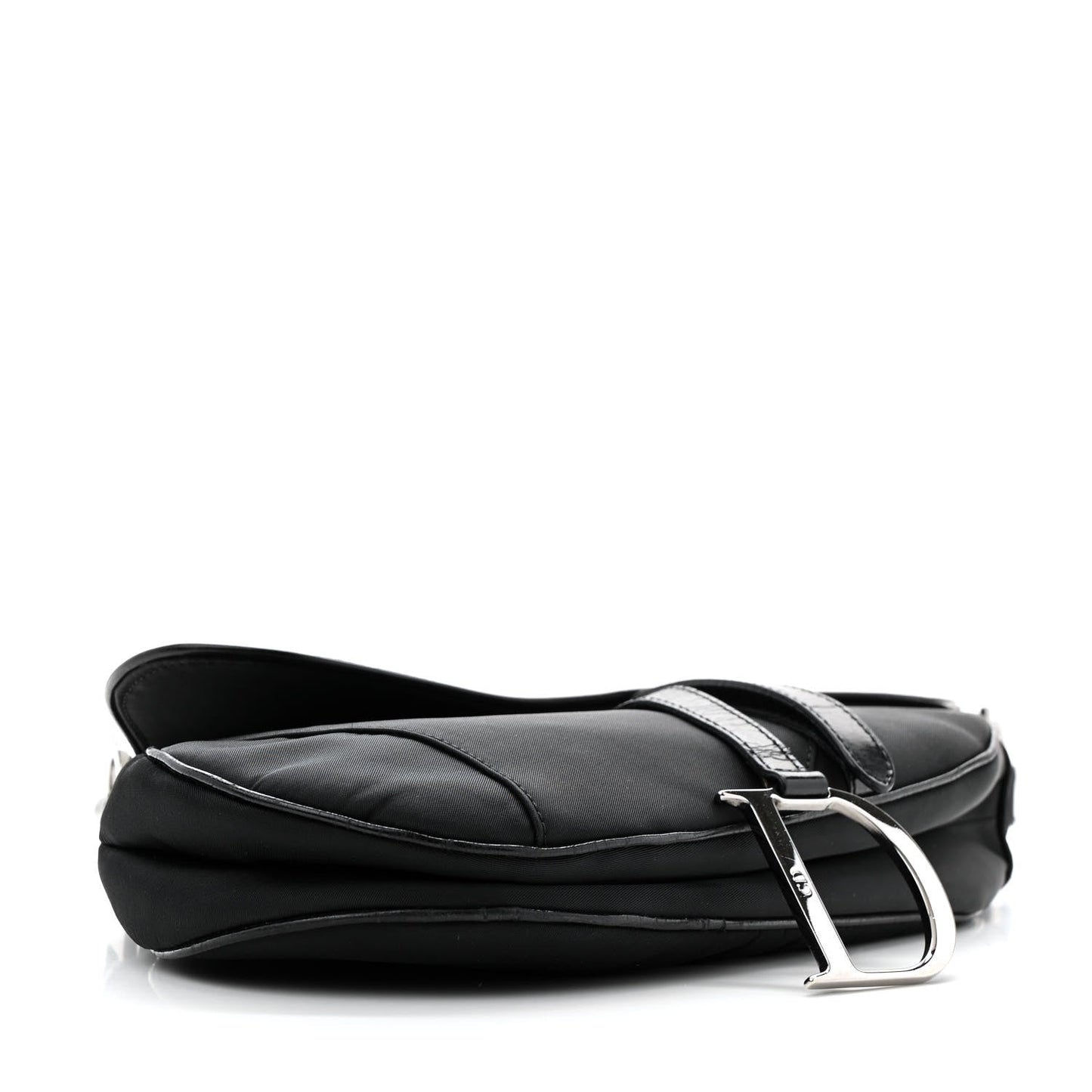 Nylon Saddle Bag Black