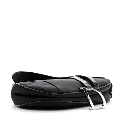 Christian Dior Nylon Saddle Bag Black 4 of 15