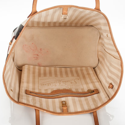 Louis Vuitton Monogram Rayures Neverfull MM 5 of 11