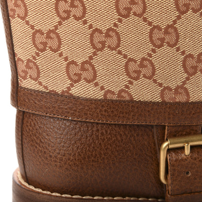 Gucci Monogram Canvas GG Boots 37.5 Beige Ruggine 10 of 11