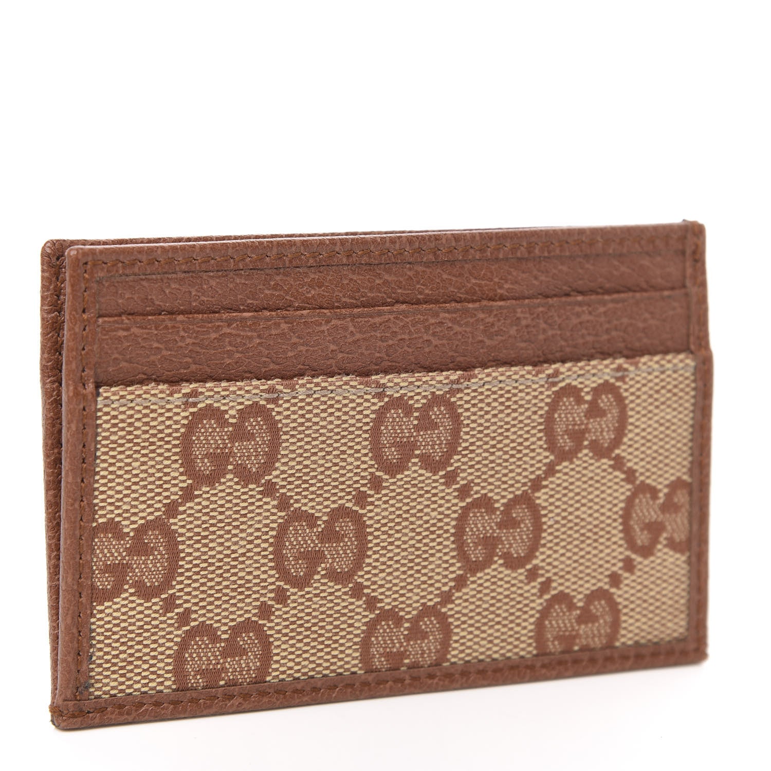 Gucci X MLB GG Monogram NY Yankees Card Holder Beige Ruggine Ivory 3 of 6