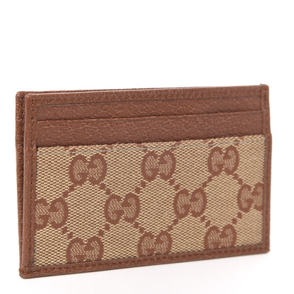 Gucci X MLB GG Monogram NY Yankees Card Holder Beige Ruggine Ivory 3 of 6