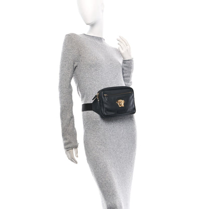Versace Calfskin Medusa Belt Bag Black 2 of 9