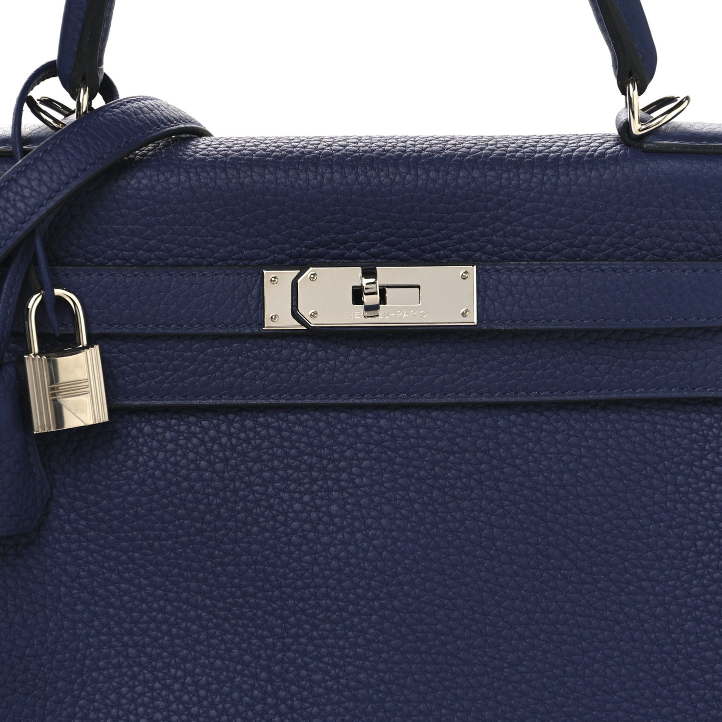 Togo Kelly Retourne 28 Bleu Encre