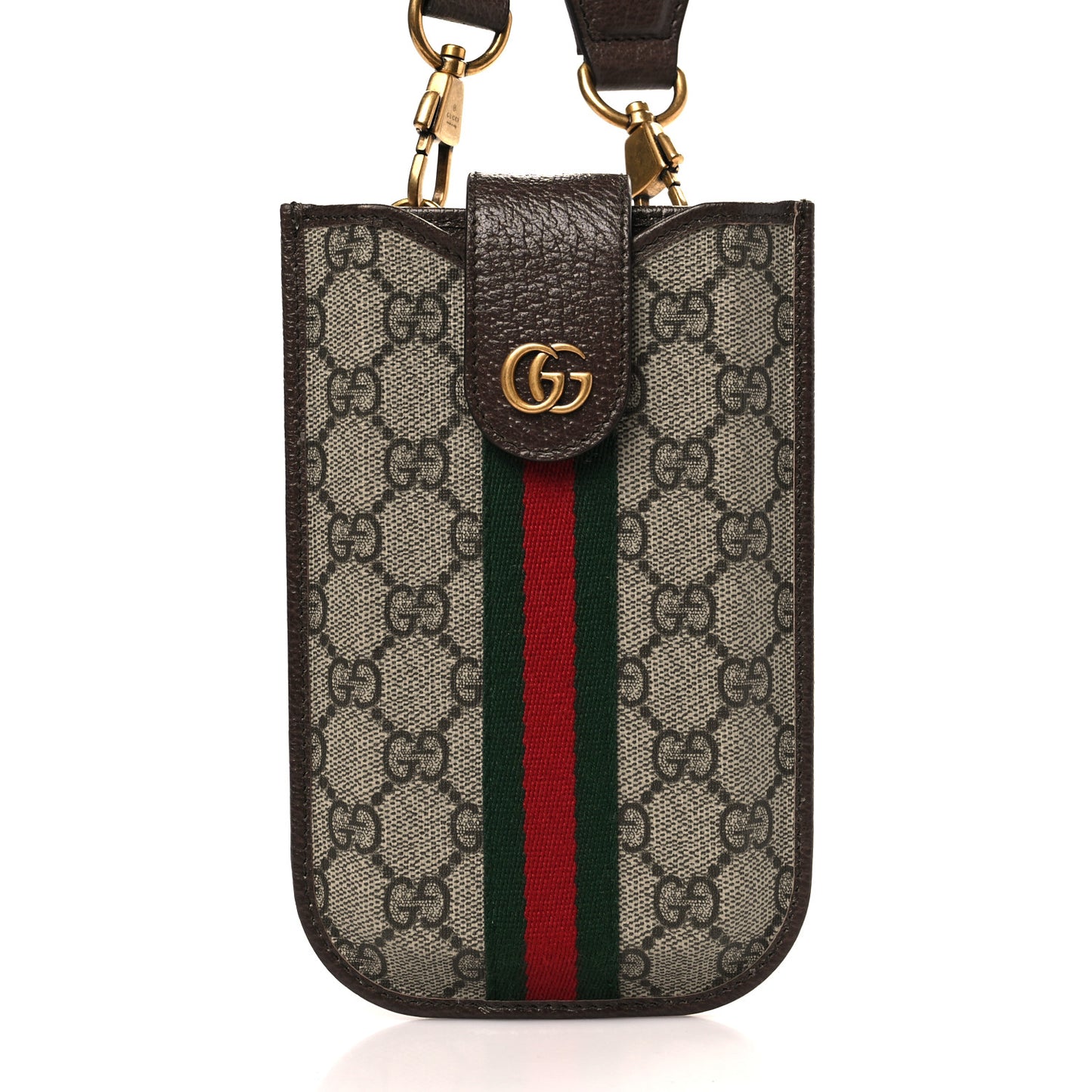 GG Supreme Monogram Web Ophidia Mini Multiway Bag Beige Ebony