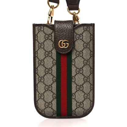 Gucci GG Supreme Monogram Web Ophidia Mini Multiway Bag Beige Ebony 7 of 9