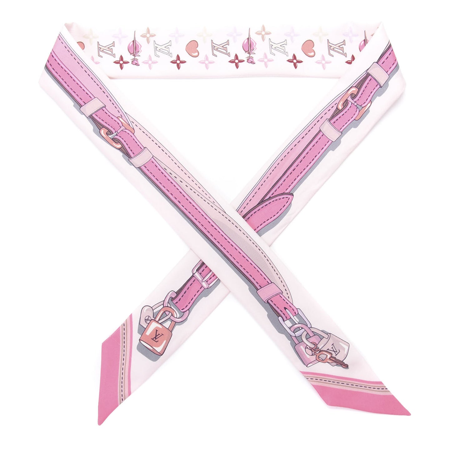 Silk Monogram A la Folie BB Bandeau Light Pink