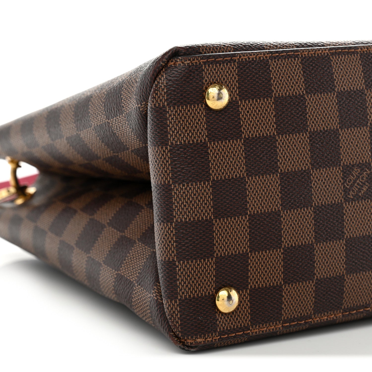 Louis Vuitton Damier Ebene LV Riverside Lie De Vin 8 of 9