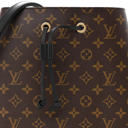 Louis Vuitton Monogram Neonoe MM Black 8 of 11