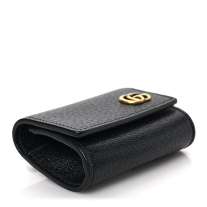 Gucci Calfskin Boar Effect GG Marmont AirPods Pro Case Black 4 of 6