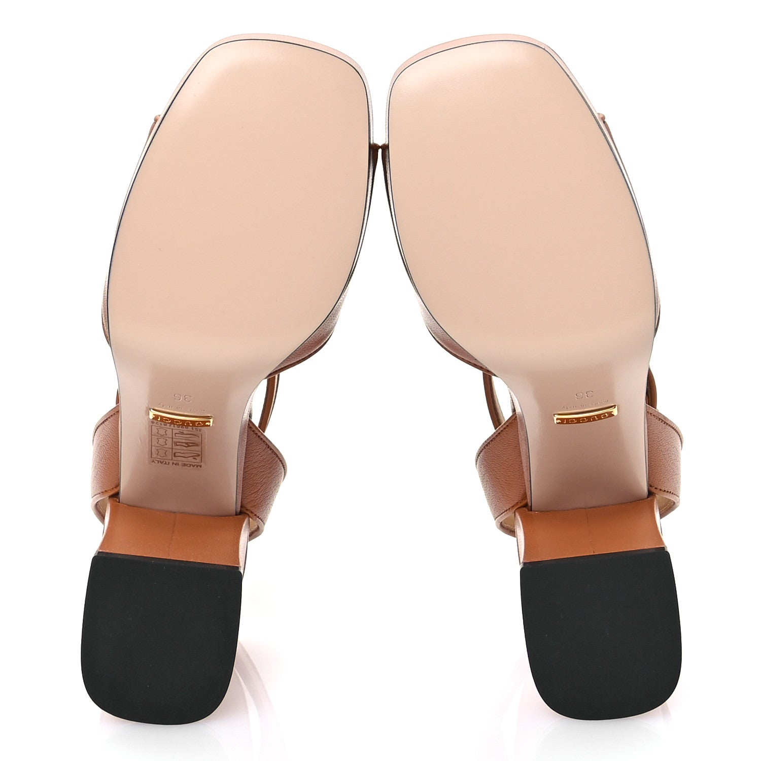 Gucci Quentin Granada Kid Horsebit 25/60mm Platform Sandals 36 Harness Brown 5 of 8