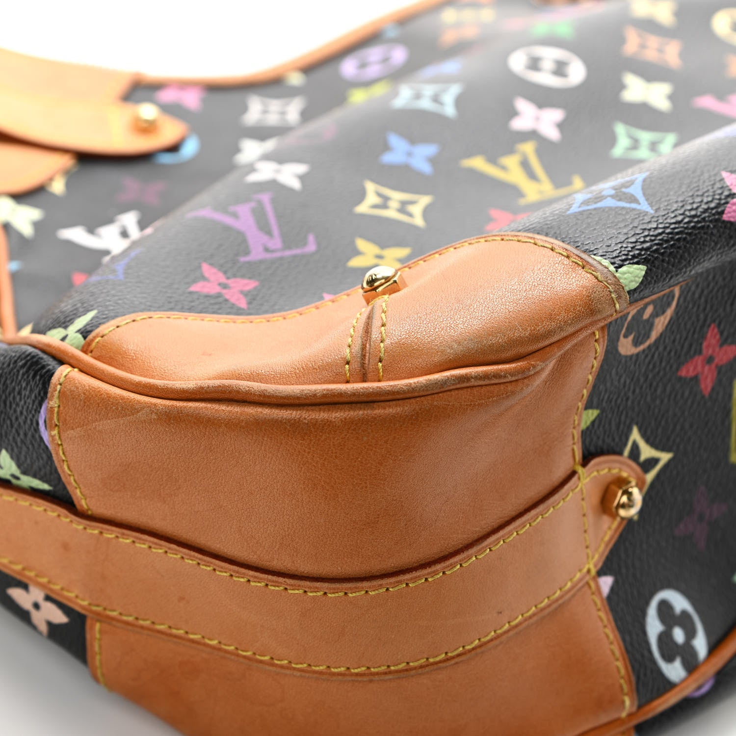Louis Vuitton Monogram Multicolor Greta Black 8 of 14