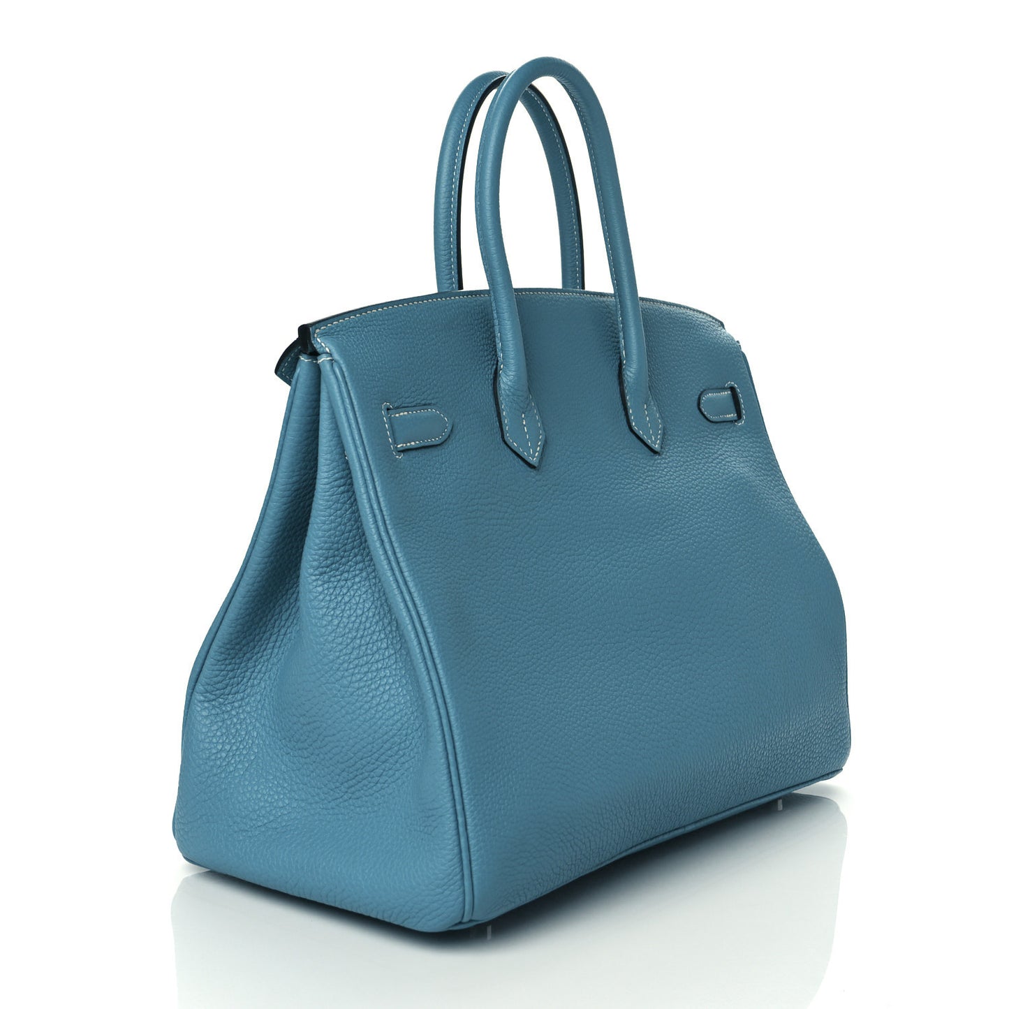 Togo Birkin 35 Blue Jean