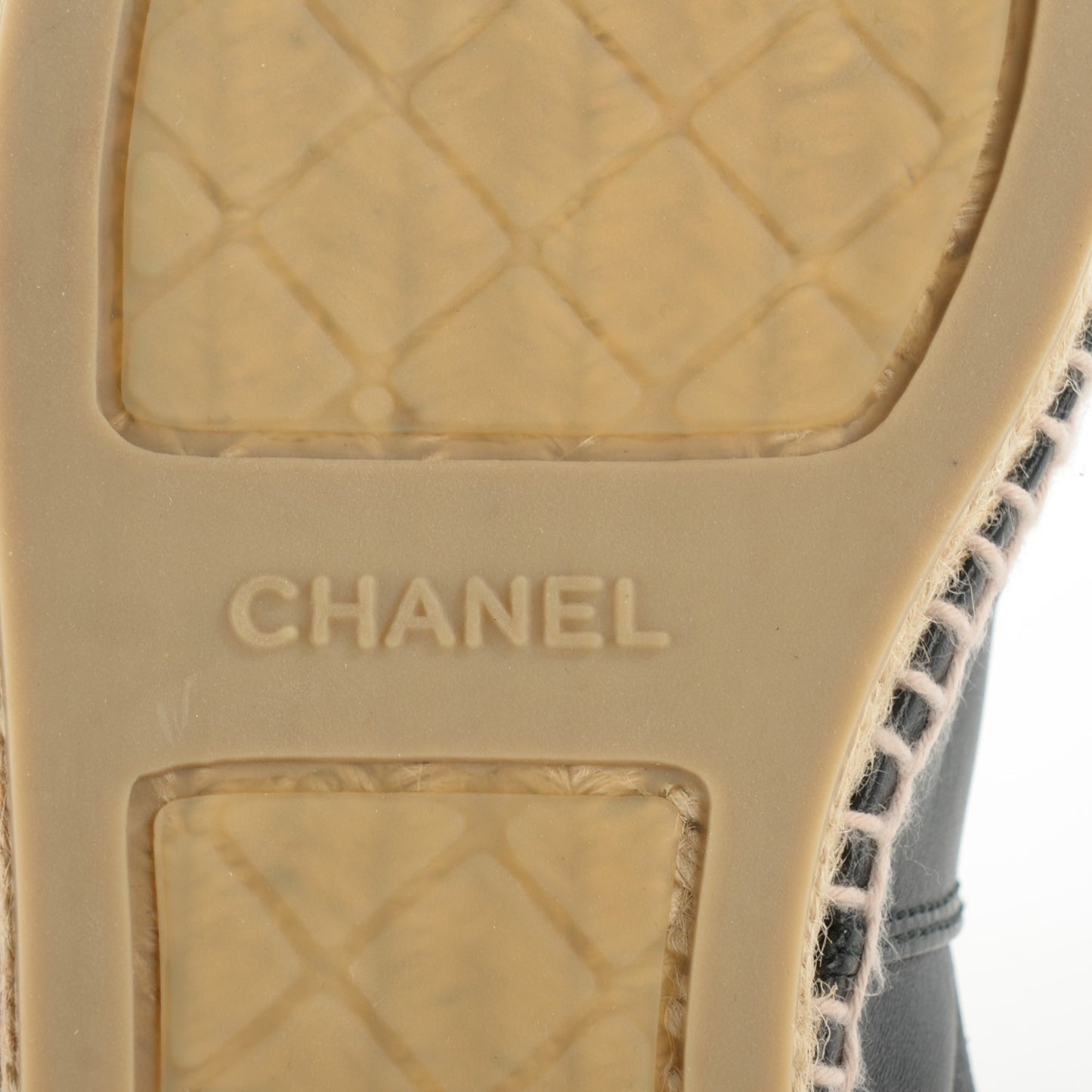 Lambskin CC Mens Espadrilles 43 Black