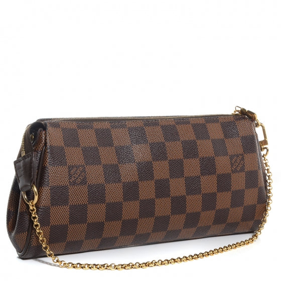 Louis Vuitton Damier Ebene Eva Clutch 3 of 7