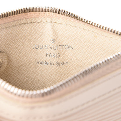 Louis Vuitton Epi Key Pouch Ivory 6 of 8