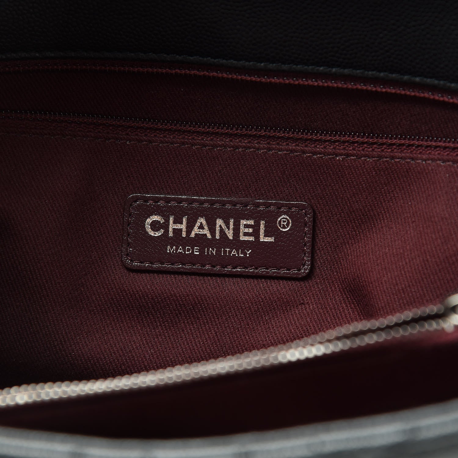 Chanel Caviar Quilted Large Coco Handle Flap Black 6 of 11