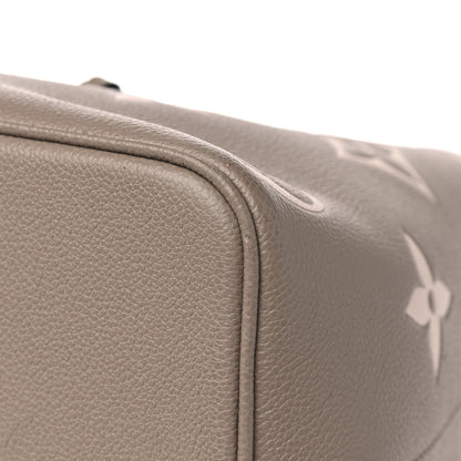 Louis Vuitton Empreinte Monogram Giant Neonoe MM Tourterelle Creme 9 of 15