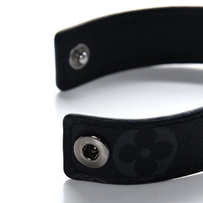 Louis Vuitton Monogram Eclipse Hockenheim Bracelet 19 8 of 9