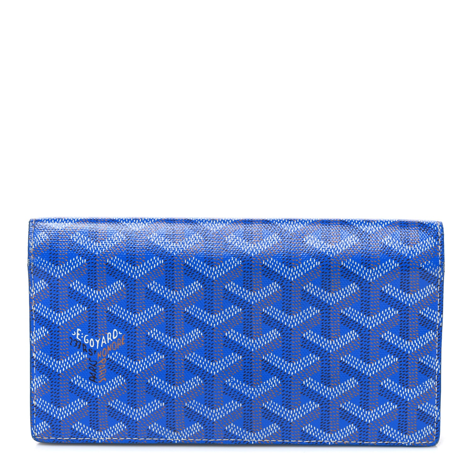 Goyard Goyardine Richelieu Wallet Sky Blue 1 of 8