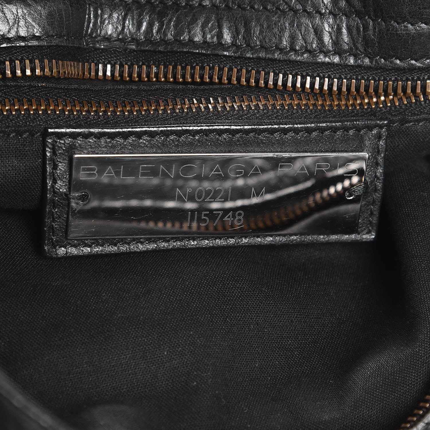 Balenciaga Agneau Classic Hardware City Black 7 of 8