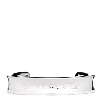 Tiffany Sterling Silver 1837 Cuff Bracelet 1 of 4