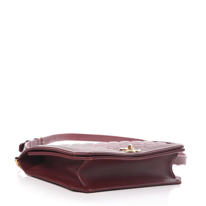 Chanel Calfskin Quilted Large Flap Bag Burgundy 4 of 11