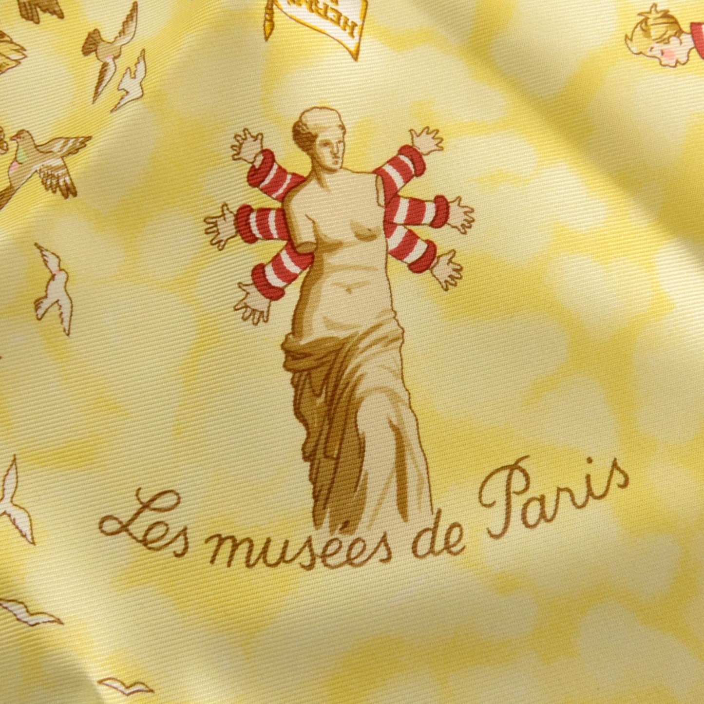 Silk Les Triples Pocket Square Scarf