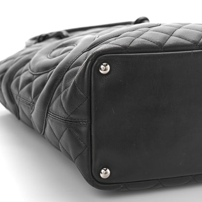 Chanel Calfskin Quilted Medium Cambon Tote Black 9 of 10