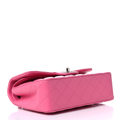 Chanel Lambskin Quilted Small Double Flap Pink 4 of 15