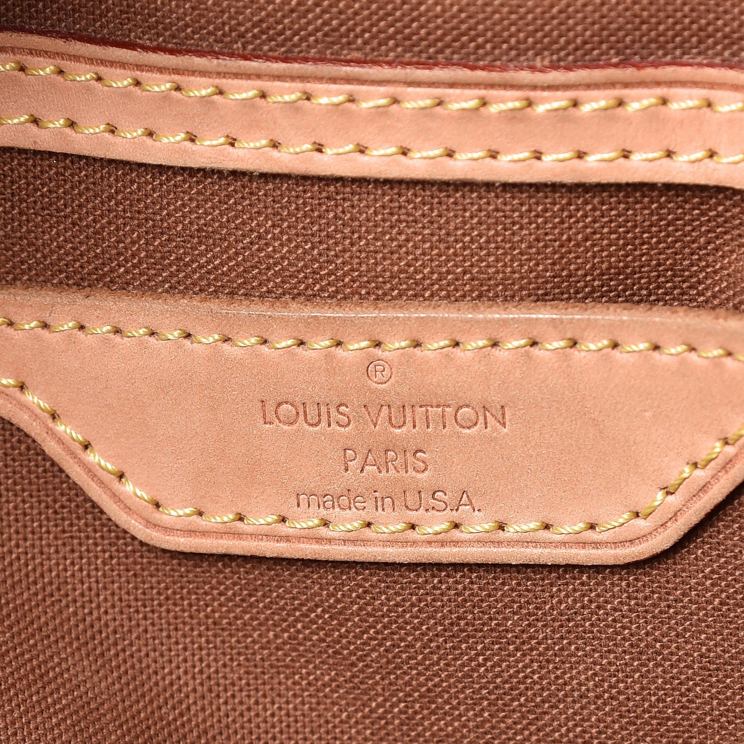 Louis Vuitton Monogram Palermo GM 6 of 18