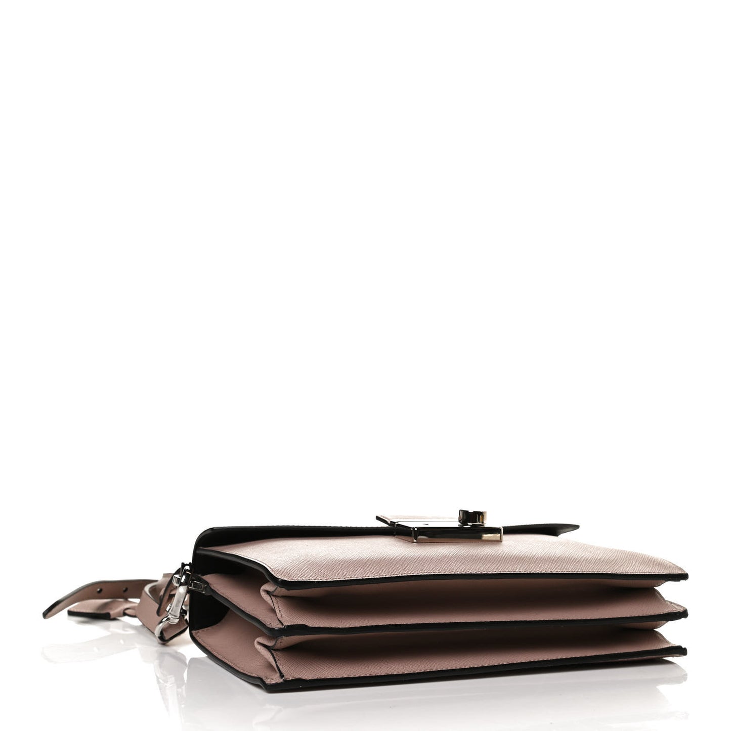 Saffiano Sound Crossbody Bag Cammeo
