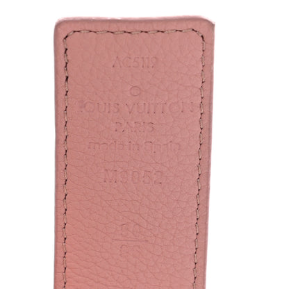 Louis Vuitton Calfskin Monogram 30mm LV Initiales Reversible Belt 90 36 Rose Poudre 5 of 7