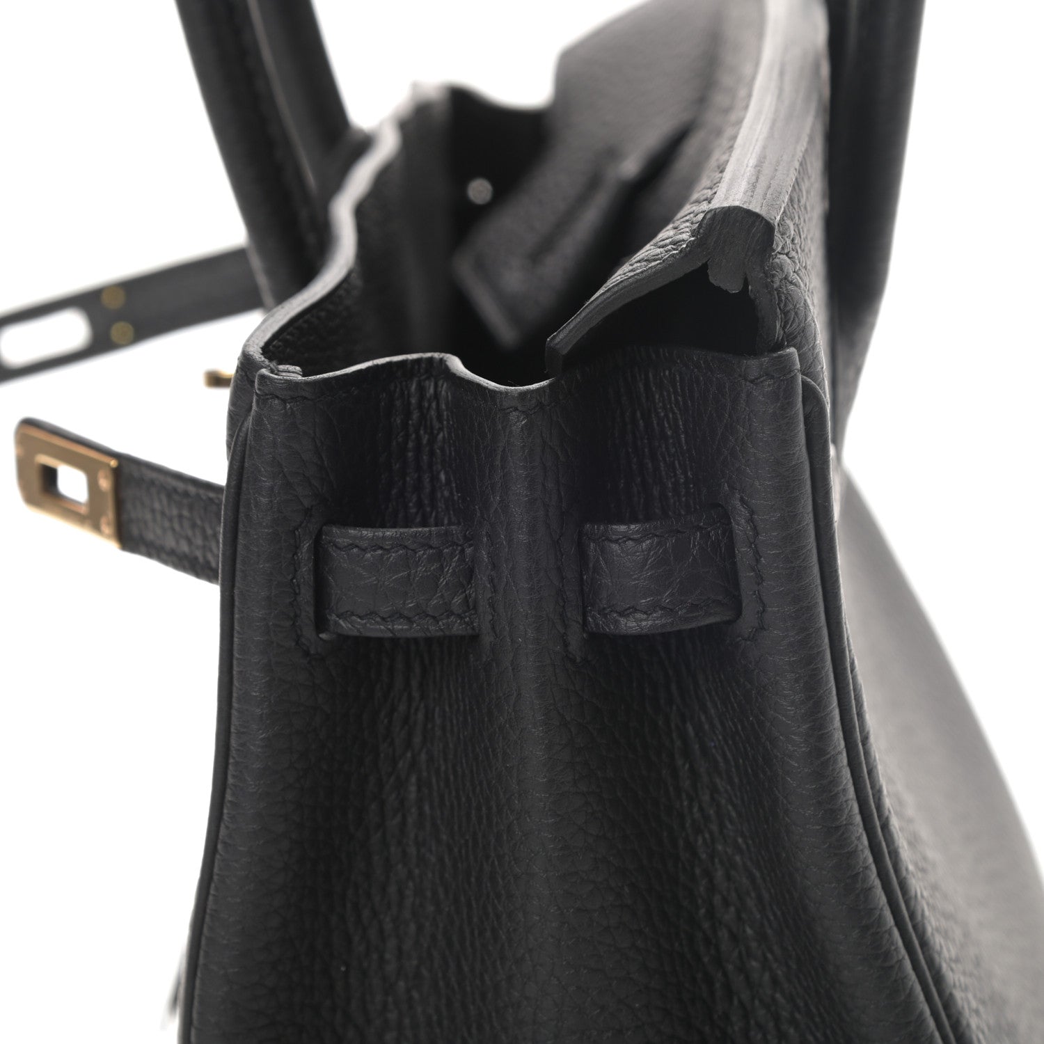 Hermes Togo Birkin 25 Black 11 of 34