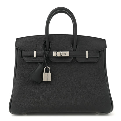 Hermes Togo Birkin 25 Black 1 of 11