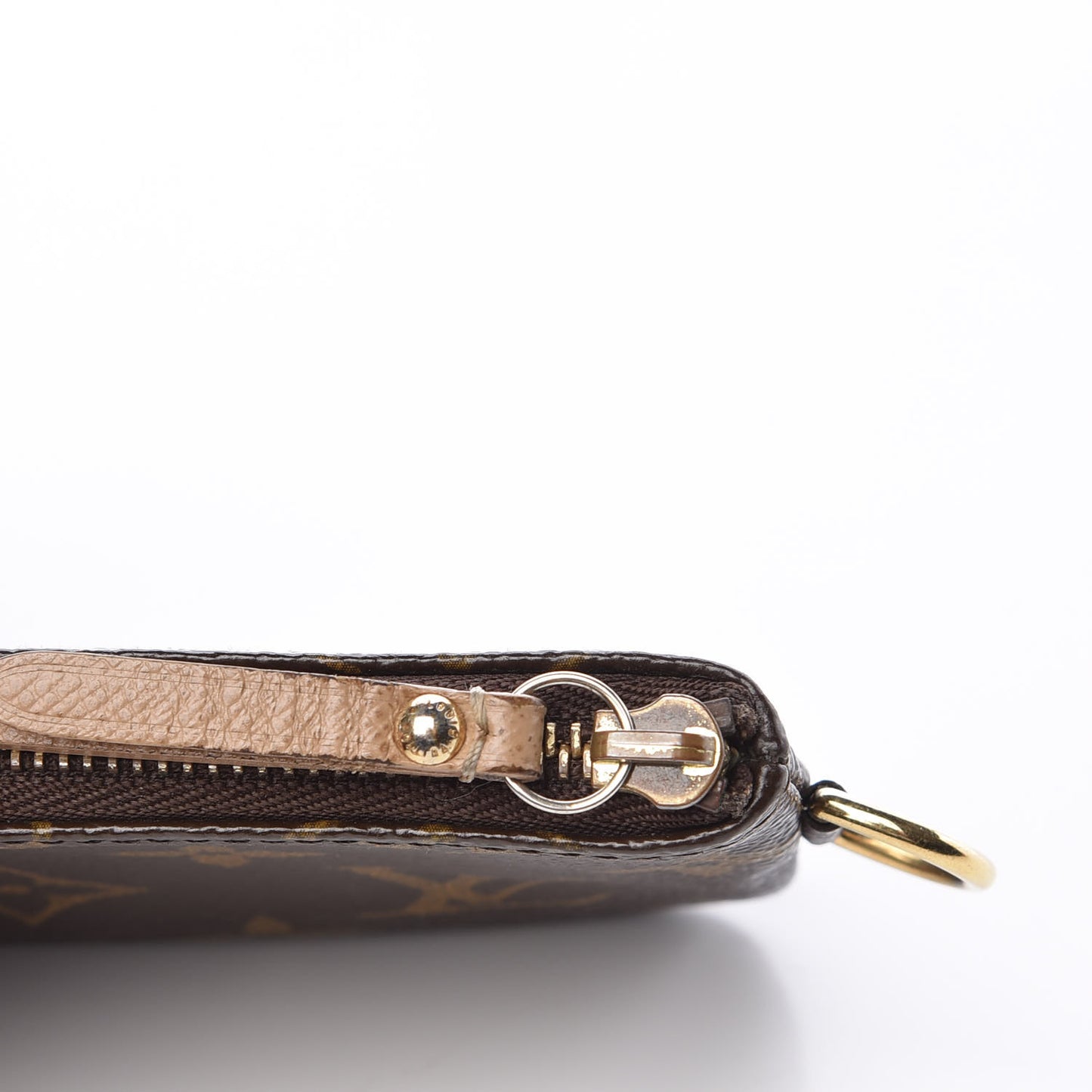 Monogram Complice Trunks and Bags Key Pouch Beige
