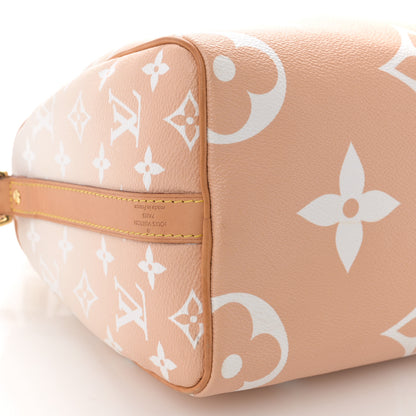 Louis Vuitton Monogram Giant By The Pool Speedy Bandouliere 25 Brume 9 of 19
