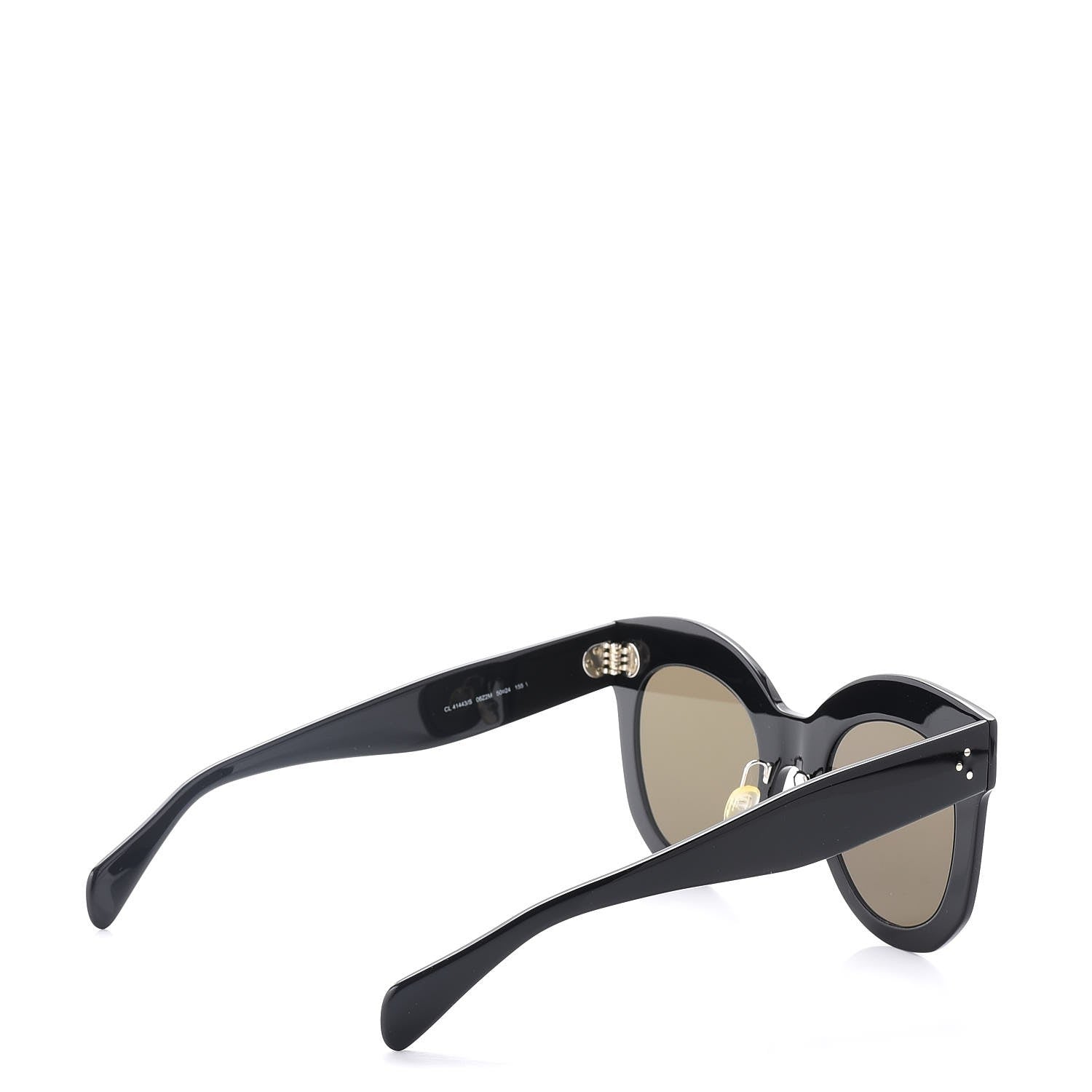 Celine Chris Sunglasses CL 41443/S Black 4 of 8