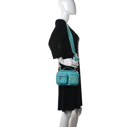 Louis Vuitton Calfskin Embossed Monogram Vuittamins Utility Crossbody Menthe Jaune 2 of 9