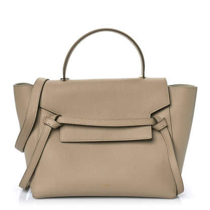 Celine Grained Calfskin Mini Belt Bag Light Taupe 1 of 9