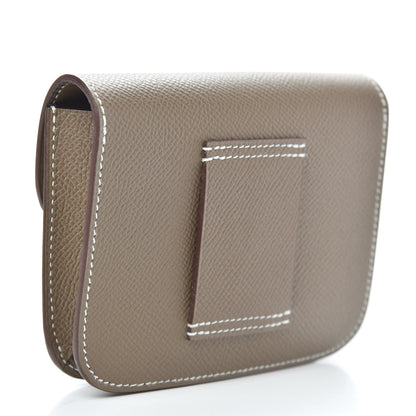 Hermes Epsom Constance Slim Wallet Etoupe 3 of 8