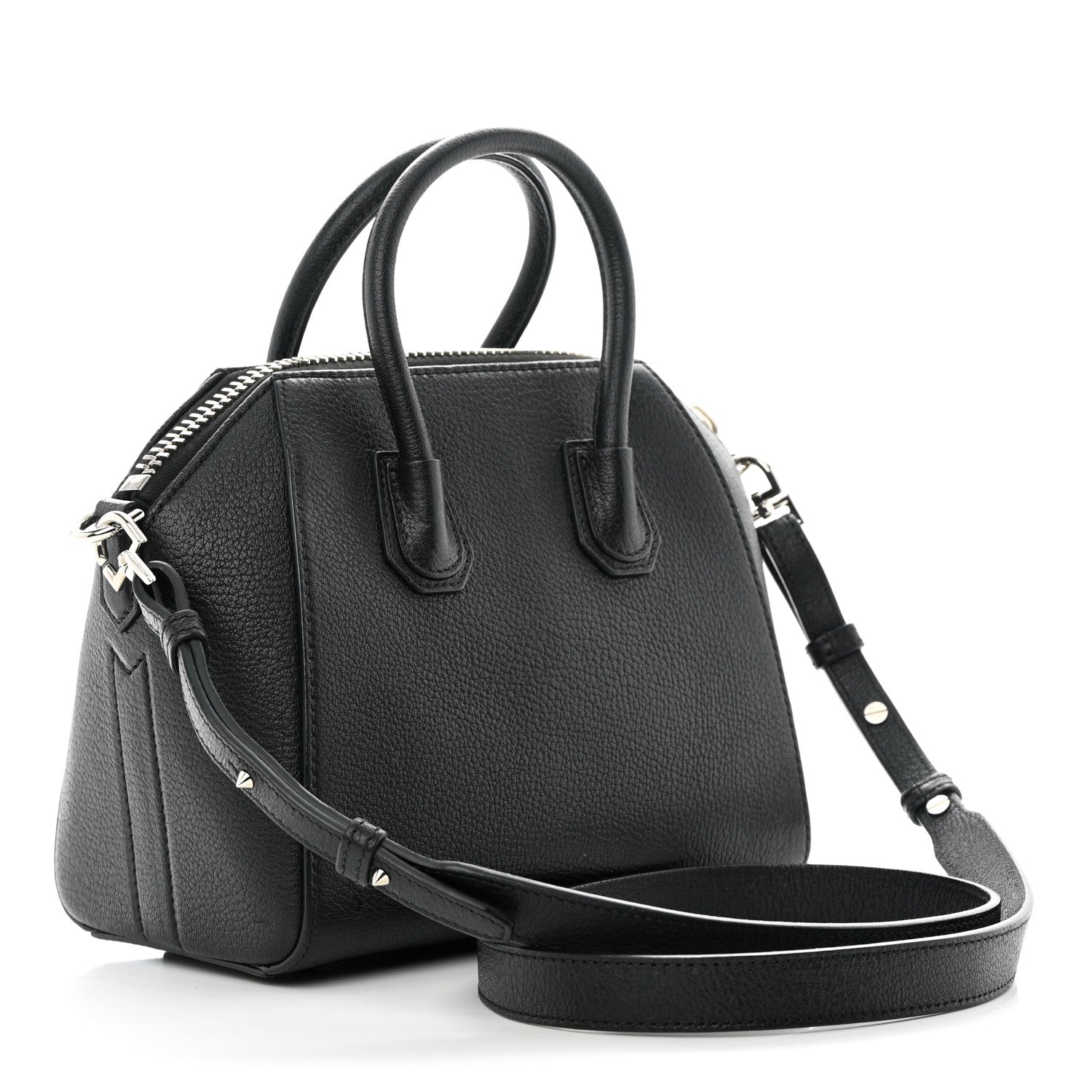 Givenchy Sugar Goatskin Mini Antigona Black 3 of 11