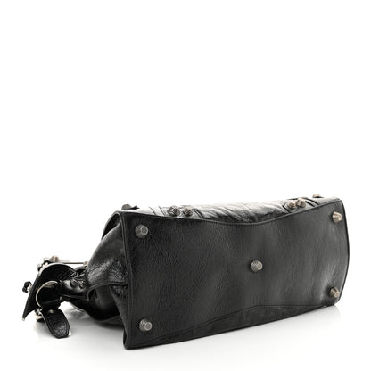 Balenciaga Agneau Arena Neo Cagole City Handbag Black 5 of 11
